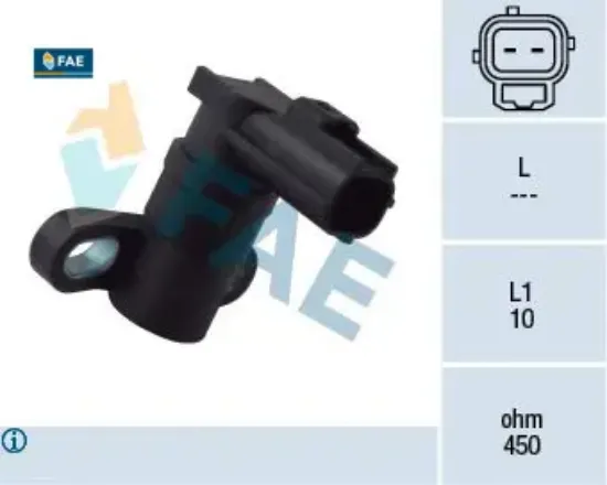 Egzantrık sensörü ford c-max 1.8 08<11 mondeı ıv 1.8 2.0 07>14 volvo c30 533 1.8 d3-d4 06>12 s40 ı fae 1s7f6c315ad resmi