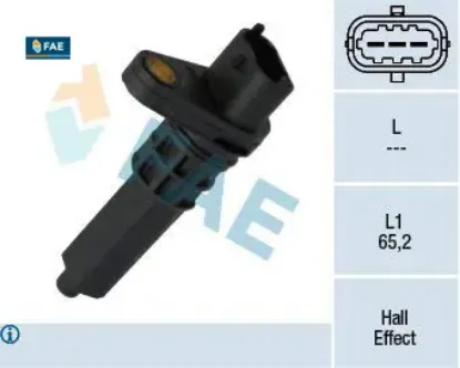 Kilometre hız sensörü astra g-zafıra a-corsa b-combo b-tıgra fae 9114603/ 1236304 resmi