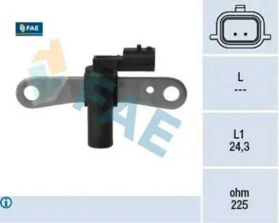 Krank mılı sensoru logan 1.2 16v-1.4mpı-1.6mpı fae 8200772182 resmi