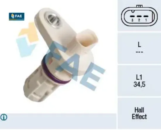 Krank devir sensörü aveo-mokka-astra j-corsa d-e-adam-ınsıgnıa 1.4 a14net-a14xer fae 25195551/ 1249089/ 55571994/ 1238268 resmi