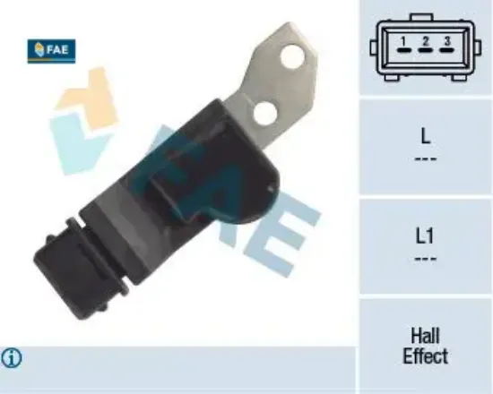 Eksantrik devir sensörü lacetti 1.4-1.6 aveo 1.2-1.4 kalos 1.2-1.4 rezzo 1.8-2.0 fae 96253544 resmi