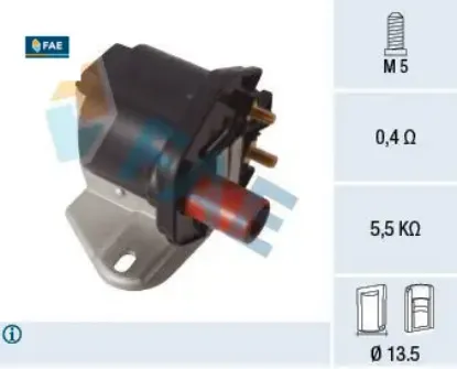 Atesleme bobını m102 m103 m119 w201 w124 w126 w140 w126 r129 w140 w461 w463 fae a0001586203 resmi