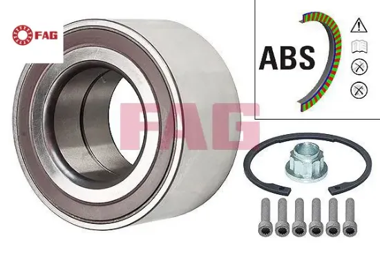 Ön-arka teker rulmanı 51x96x50 touareg-q7-rangeııı-cayenne abs li fag lr024267/ rlb000011/ 7l0498287 resmi