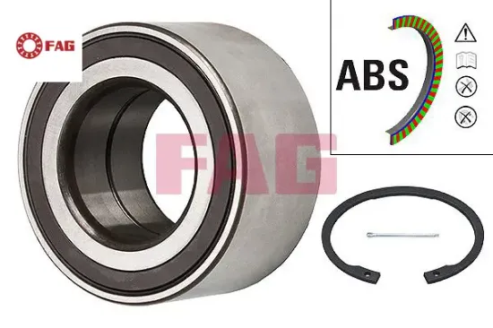 Ön teker rulman kiti p4007 07> p4008 12> c4 aırcross 12> c-crosser 08> lancer 08> outlander ıı 07> fag 1611500880/ mn101347/ 3326.74 resmi