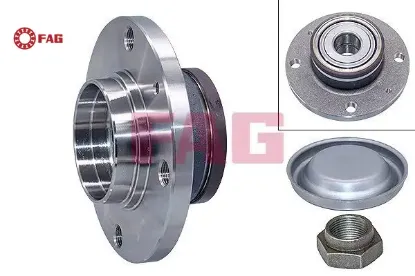 Arka teker poryası komple abs li peugeot p206-p206 cc-p206 sw-p1007 02 cıtroen c2-c3 02 4 bijon fag 3326.64/ 3748.76/ 3748.79 resmi