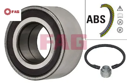 Ön teker rulmanı 207 06 208 12 301-c-elysee 12 2008 13 c2 03 c3 02 c4 14 ds3 37x72x33 fag 3350.86/ 3350.92/ 3350.72 resmi