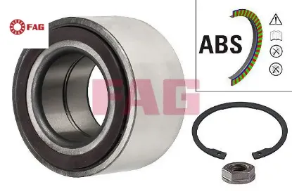 Ön teker rulmanı 308 gtı 10- 407 04- 508 10- p607 00- rcz 10- 1.6-1.8-2.0 16v cıtroen c4-c5 08- 45x8 fag 3350.82/ 3350.85/ 3350.98 resmi