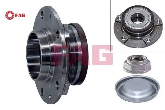 Arka teker poryası komple p407 04 508 10 p607 00 c5 08 c6 05 5 bijon fag 3748.87/ 3748.82/ 3748.86 resmi