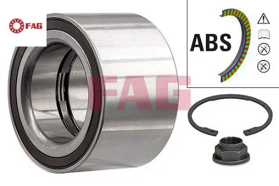 Ön teker rulmanı ducato 06 cıtro n jumper ıı 06 boxer 06 54x90x55 fag 1606374680/ 51745702/ 3326.71 resmi