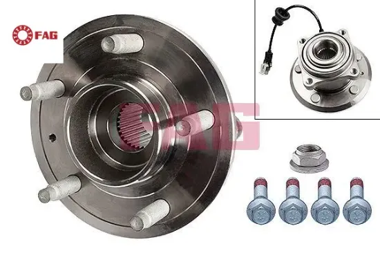 Arka teker poryası komple antara 06 chevrolet captıva 06 fag 25903295/ 4804658/ 4814139/ 96626439 resmi