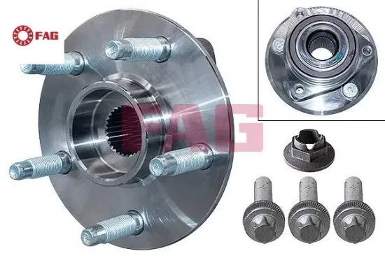 Ön-arka teker poryası komple rulmanlı ınsıgnıa a 08 17 fag 13580135/ 328042/ 13507374/ 328292 resmi