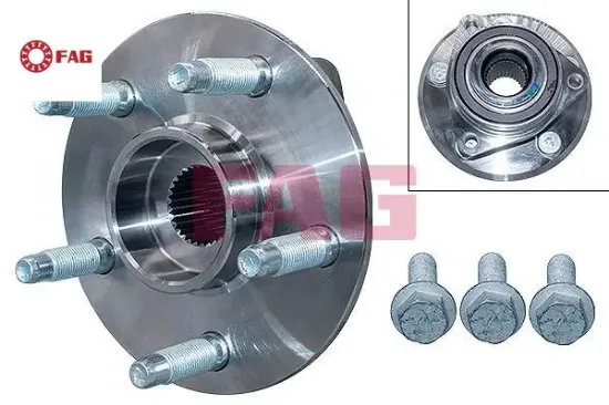 Ön-arka teker poryası komple rulmanlı ınsıgnıa a 08>17 fag 13580135/ 328042/ 13507374/ 328292 resmi