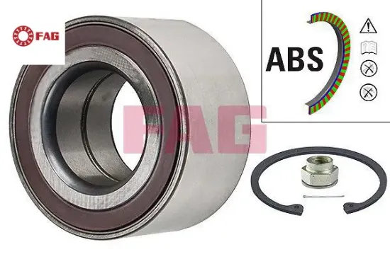 Ön teker porya rulmanı mokka 13 merıva b 10 aveo 11 trax 12 fag 328035/ 328031/ 13500488/ 13592067 resmi