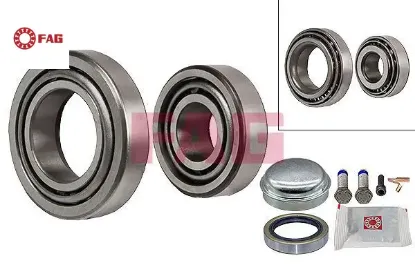 Teker rulmanı on mercedes w201 85>93 fag a2013300151 resmi