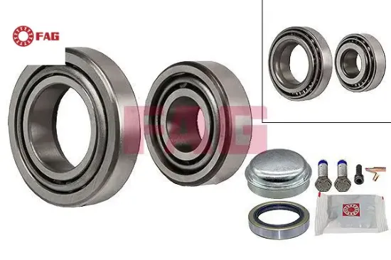 Teker rulmanı on mercedes w201 85>93 fag a2013300151 resmi