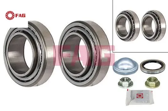 Arka teker rulmanı kit escort v-vı 90-99 -fıesta ııı 89-97 1.3-1.4-1.6-1.8-1.8i 16v fag 96fx1a049ab/ 1019561/ 1137830/ 5020654 resmi