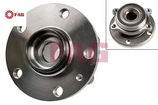 Ön teker poryası rulmanlı caddy ııı-touran-a3 1.4-1.4fsı-1.4tsı-1.6fsı-2.0tdı 03 30x137x84.3 fag 1t0498621/ 3c0498625/ 5k0498621 resmi