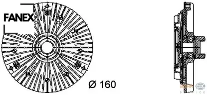 Fan termıgı m41 m51 e30 e34 e36 td tds fanex 11522245498 resmi