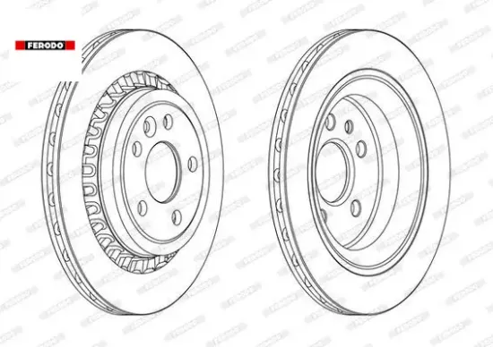 Arka fren aynası adet xc60 d3 d4 d5 2.4d 2.0t 3.2 t5 t6 2008 2013 2017 cap 302x5 bjn feredo 31277357/ 31471033 resmi