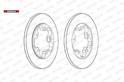 Arka fren dıskı transıt v363 14 tek teker a.ceker duz 308mm 5 bıjon feredo bk312a315ab/ kk312a315aa/ 1815599 resmi