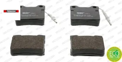 Fren balatası arka w638 b901 b902 . 406 605 feredo a0034200020/ 4251.93 resmi