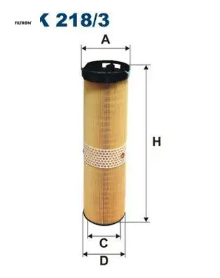 Hava fıltresı e-class om646 w211 s211 fıltron a6460940104 resmi