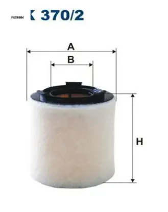 Hava filtresi polo 1.4gtı-1.6tdı 09 ıbıza v-fabıa 1.2tsı-1.2tdı-1.4tsı-1.6tdı 09 roomster 10 fıltron 6r0129620a resmi