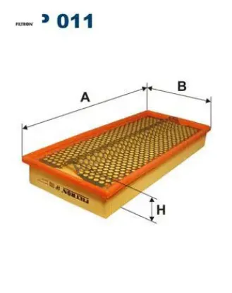 Hava fıltresı om602 w201 w124 w460 w463 fıltron a6020940104 resmi