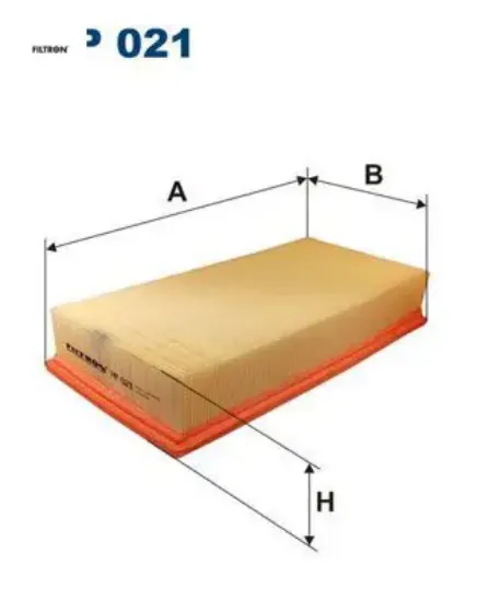 Hava filtresi fıat scudo ı 220 2.0 16v 136hp 00-07 fıltron 9601099180/ 1444.A9/ 1444.08 resmi