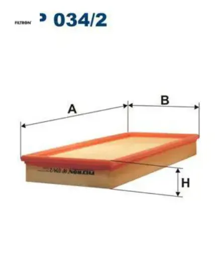 Hava fıltresı om640 w169 w245 fıltron a6400940204 resmi