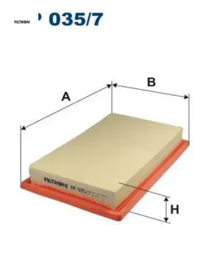 Hava fıltresı mercedes m274 w205 s205 c205 w213 r172 fıltron a2740940104 resmi