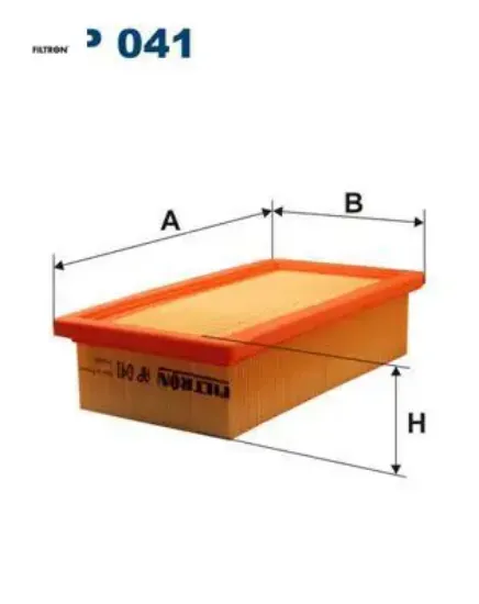 Hava filtresi tempra 159 1.6 i.e. 90hp 06/94-08/96 fıltron 1444.N8 resmi