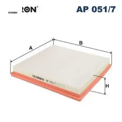 Hava filtresi astra j 1.3cdti-1.4 16v-2.0cdti turbo 09>cruze 09> 2.0 cdı süngerli fıltron 834126/ 13272719 resmi