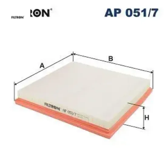 Hava filtresi astra j 1.3cdti-1.4 16v-2.0cdti turbo 09>cruze 09> 2.0 cdı süngerli fıltron 834126/ 13272719 resmi