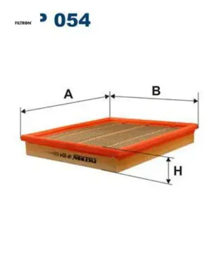 Hava filtresi kadett e-vauxhall astra-e-astra-e sedan-belmont fıltron 834283 resmi