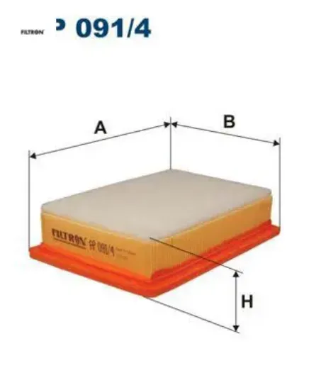 Hava filtresi marea-brava-bravo 2004 fıltron 46520658/ 46481588/ 7786434/ 7786184 resmi