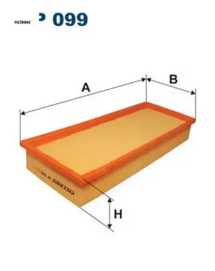 Hava filtresi mondeo ı-mondeo ıı 1.8 td 93-00 c 37148 fıltron 93bb9601ba/ 1665421 resmi