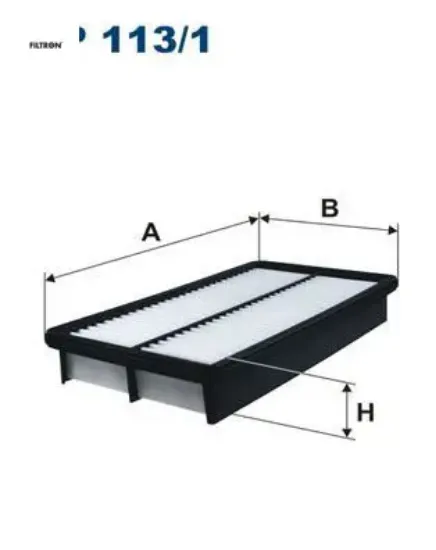 Hava filtresi mazda 626 v hb 2.0 td 98-02 -mazda 6 hb 1.8-2.0-2.3 02 > fıltron rf2a13z40a/ rf4f13z40/ rf4f13z409a resmi