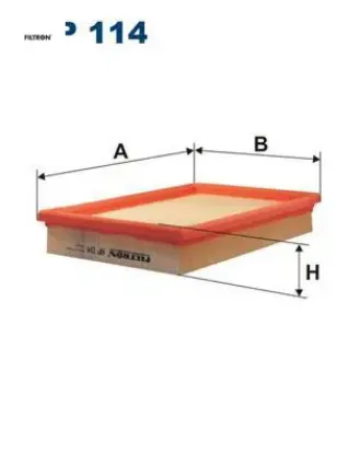 Hava filtresi accent mılenyum admıre 1.3l g4ea 01- / 1.5l g4eb enjeksiyonlu 01-05 / 1.6l g4ed benzin fıltron 2811322600 resmi