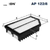 Hava filtresi accent blue 1.4l 1.6l benzinli 10-> 1.6l crdi dizel 10-> / kıa rıo 1.4l 1.6l benzinli fıltron 281131r100/ 281131v100/ 28113b2000 resmi