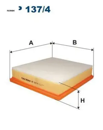 Hava filtresi master ıı-movano 2.5 dci 03 fıltron 8200259359/ 8200505566/ 4405238 resmi