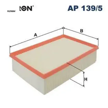 Hava filtresi golf vıı 1.6-2.0 tdı 12 a3-leon-octavıa 1.6-1.8-2.0 tdı 12 fıltron 5q0129620b resmi