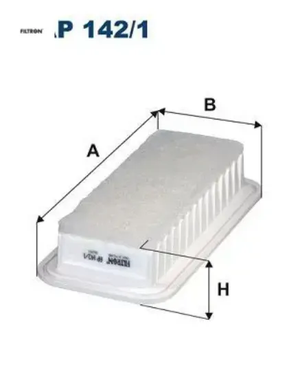 Hava filtresi toyota yarıs 1.3l 2sz-fe scp12 99-05 1.0l 1sz-fe scp10 99-05 1.0l 1kr-fe ksp90 06-11 / fıltron 178010j020/ 1780123030/ 1444.Xa resmi