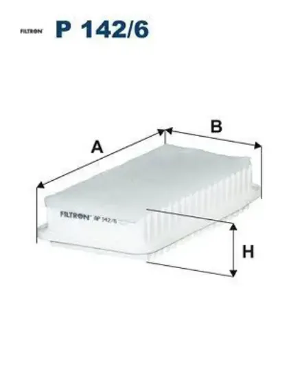 Hava filtresi corolla 1.4d-2.0d-4d-2.0 d46 avensıs 2.0d-4d 04 fıltron 1780127020/ 178010g010 resmi