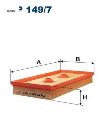 Hava filtresi golf v 06-08 jetta ııı 05-10 passat 05 touran 03-07 octavıa 04-08 1.6fsı fıltron 03c129620b resmi