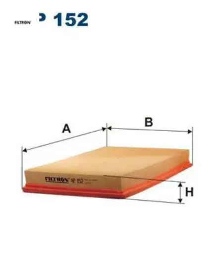 Hava filtresi vectra-b 1.6i 75hp 95-98 fıltron 90499589 resmi