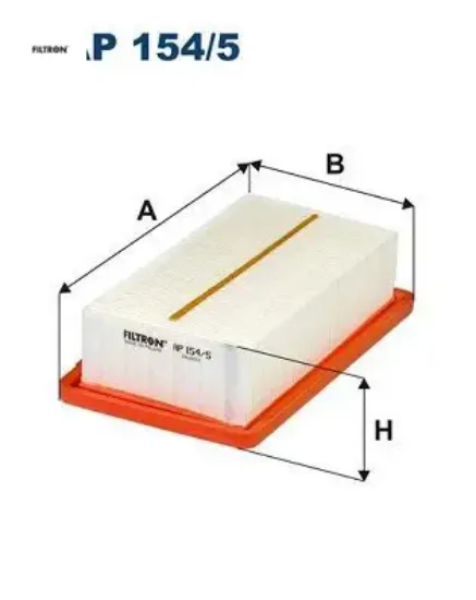 Hava filtresi captur ıı 20 clıo v 19 juke f16 19 mıcra v 18 k14 1.0 sce 1.0 tce fıltron 165465fn1a resmi