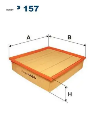 Hava fıltresı sprınter om601 om611 b901 b904 . Lt 28-35-46 fıltron a0040942604/ 2d0129620a resmi