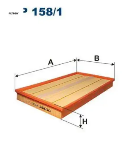 Hava fıltresı vıto om646 w639 03 fıltron a0000901651 resmi
