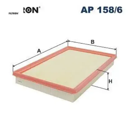 Hava fıltresı mercedes m254 w206 s206 c236 a236 w214 s214 x254 fıltron a2540940200 resmi